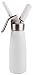 WhipRite 1 Pint White Whipped Cream Dispenser