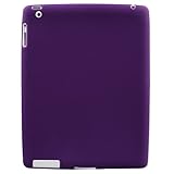 iPad 2 Apple Silicone Cover - Purple - By Naztech