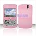 Pink BlackBerry 8300 Curve Silicon Skin Rubber Soft Case Cover Protection