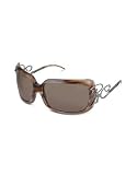 Roberto Cavalli Adrasto - RC Logo Temple Beveled Plastic Sunglasses horn brown/brown