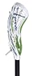 STX ATK Women's Lacrosse Head - White with Lime