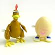 Chicken and Egg Wind up Toys