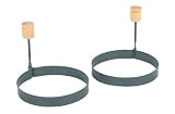 Fox Run Non-Stick 4-Inch Round Egg Rings, Set of Two