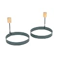 Fox Run 5206 4-Inch Non-Stick Round Egg Rings, Set of Two