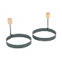 Fox Run Non-Stick 4-Inch Round Egg Rings, Set of Two