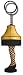 A Christmas Story Leg Lamp Keychain with Sound