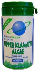 Blue Green Algae Upper Klamath Algae 30g Powder by Blue Green Algae