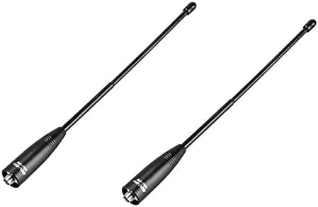 SoloLift 2* NA-701 High Gain DUAL BAND 144/430Mhz SMA F UV Ham Radio Antenna for Kenwood TYT BAOFENG UV-82 UV-B5 UV-B6 GT-3 BF-F8 UV-5RA UV-5RC UV-5RE UV-5R+ series