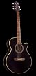 Takamine G Series EG260C-BL FXC Acoustic Electric Guitar, Black