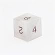 GameScience Precision Pearl d6 Dice, hand-inked