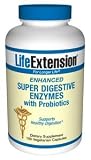 Life Extension- Enhanced Super Digestive Enzymes with Probiotics 100 vegetarian capsules