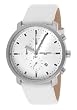 Jorg Gray 1460 Chronograph - Stainless Steel - White Dial Leather Strap by Jorg Gray