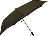 E?B?I 中棒安全ロック式自動開閉折傘60cm EB1-W-007ブラウン EBI