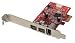 Electronics : LINDY FireWire 800 Card - 3 Port (2 x FireWire 800, 1 x FireWire 400), PCI Express