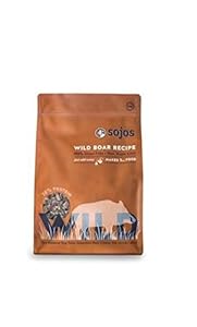 Sojos Wild Free-Range Dog Food Boar 4 lbs