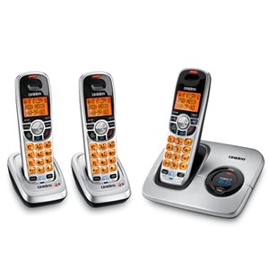 Uniden DECT 6.0 Digital Cordless Phone with Caller ID and Two Extra Handsets (DECT1560-3)