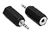 Audio Adapter Klinke 2,5mm Stecker > 3,5mm Buchse Stereo * InLine&reg; 99308