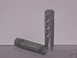 Stingray Style Finger Groove Grips Silver Metallic