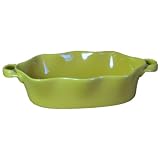 BIA Cordon Bleu Wavy 86-Ounce Oval Baker, Marigold