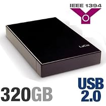 LaCie Little Disk 320 GB FW 400 / USB 2.0 Hard Drive, design by Sam Hecht