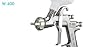 Iwata - Spray Guns - W-400 Center Gravity Feed Spray Gun
