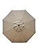 Abba Patio 9-Feet Sunbrella Fabric Patio Umbrella Outdoor Table Umbrella with Auto Tilt and Crank (Light Beige)