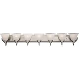 Casual 7-Light Bath- Satin Nickel