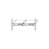Shure UA507 Rack Kit-2 Ulx Wireless Mic Receivers Rack Kit For Wireless Mic System