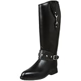 DAV Rainboots Equestrian Bit Black Riding Boots EQ-BI900-39 6 UK, 39 EU, 9 US