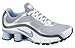 Womens Shox Turbo 9+ 366423-041-Slvr/White/Grey/Blue