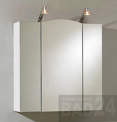 Spiegelschrank Trio weiß