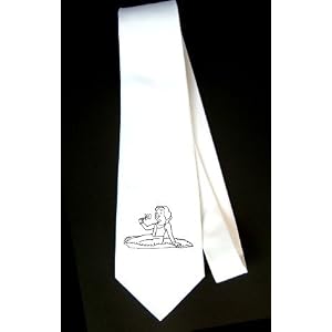 Party Decoration Necktie with black and white, fragrance, Belgium