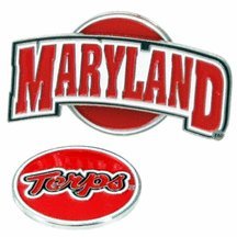 Maryland Terrapins Slider Clip With Golf Ball Marker Of 3)