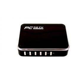 Sabrent PC Laptop Mac Computer to TV Presentation Converter, VGA to Video, PC to TV Converter Box, VGA-Video Converter TV-PC79