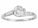 10KT WG 1.78CTW BELLA LUCE DIAMOND SIMULANT RING