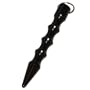 Kubotan Key Chain, Schlagstock, Druckverst�rker, Schwarz, Griff gewellt