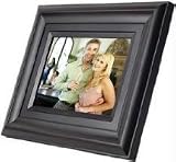 Mustek PF-A732B 7-Inch Digital Photo Frame Compatible with iPod (Mahogany)