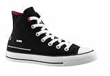 Converse Chuck Taylor All Star Hi Top Product Red Black White Print