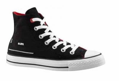 Converse Chuck Taylor All Star Hi Top Product Red Black White Print product image