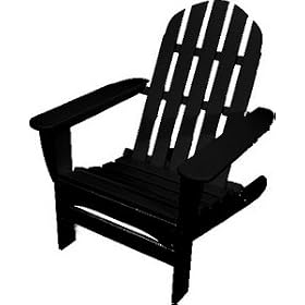 Adirondack Chair Black by