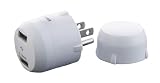 RCA PCHUSB2R Portable 2 Outlet USB Charger for iPod/iPhone/Blackberry and Other Devices