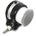 Super Cool Mini Stereo Speaker with 3.5mm Audio Jack and Re-Chargeable Battery - White
