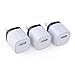 Wall Charger, CCLV 3 Pack Universal Home Travel USB 1 Amp Wall Charger Plug AC Power Adapter for iPhone 6 Plus, 6s Plus, Tablet, Samsung Galaxy S6 edge, Note 5, HTC, Nokia and more USB Devices, White