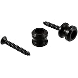 Schaller Replacement Guitar Strap Lock Buttons (2) Black