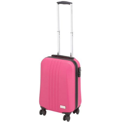 ESPRIT Trolley Koffer Vision Polycarbonate, pink, 55x35,5x23,5, 14550