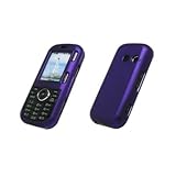 Premium Purple Rubberized Snap-On Cover Hard Case Cell Phone Protector for  ....