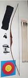 Archery Junior Robin Hood Longbow Kit 11a - right hand (pull string with right hand)