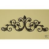 29 Tuscan Wrought Iron Scroll Wall Grille Grill Swag by TreasureCombers