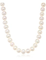 Honora "Classic Pearl Jewelry" White Freshwater Cultured Pearl 8mm Necklace, 16"