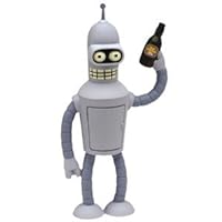 Futurama Super Heavy Weight Bender Die Cast Metal Figure